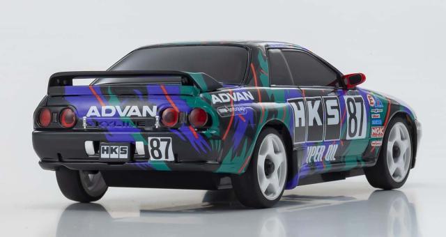 京商 ミニッツAWDレディセット MA-020 HKS スカイライン (R32 GT-R