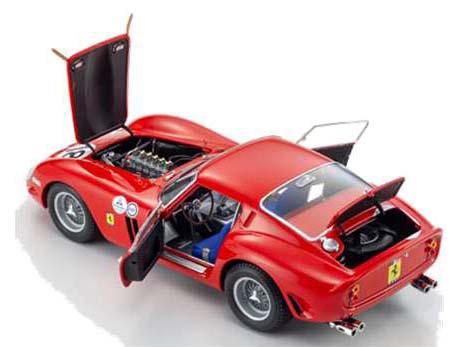 京商 1/18 フェラーリ 250GTO 1963 デイトナ 3h #18 (レッド)【KS08438F】ミニカー 返品種別B_2
