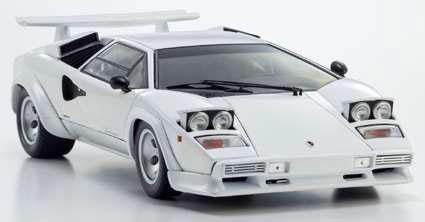 京商 1/18 ランボルギーニ カウンタック LP400S(ホワイト)【KS08320WFL】ミニカー 返品種別B