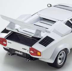 京商 1/18 ランボルギーニ カウンタック LP400S(ホワイト)【KS08320WFL】ミニカー 返品種別B
