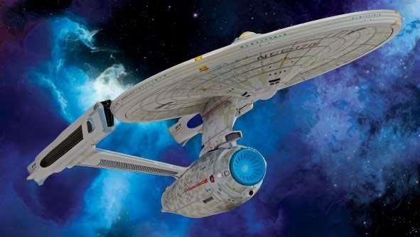 CORGI 【再生産】NONスケール スタートレック - USS エンタープライズ NCC-1701 （改装版） "スタートレックII カーンの逆襲"【CGCC98001】ミニカー 返品種別B