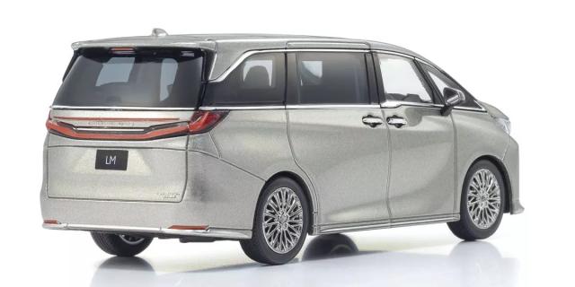 京商 1/43 レクサス LM 500h (ソニックチタニウム 4席ソリスホワイト)【KS03924T】ミニカー  返品種別B