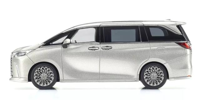 京商 1/43 レクサス LM 500h (ソニックチタニウム 4席ソリスホワイト)【KS03924T】ミニカー  返品種別B