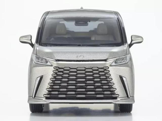 京商 1/43 レクサス LM 500h (ソニックチタニウム 4席ソリスホワイト)【KS03924T】ミニカー  返品種別B