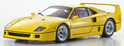 京商 【再生産】1/18 フェラーリ F40 (イエロー)【KS08416Y】ミニカー 返品種別B