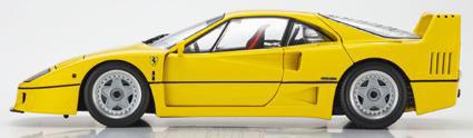 京商 【再生産】1/18 フェラーリ F40 (イエロー)【KS08416Y】ミニカー 返品種別B