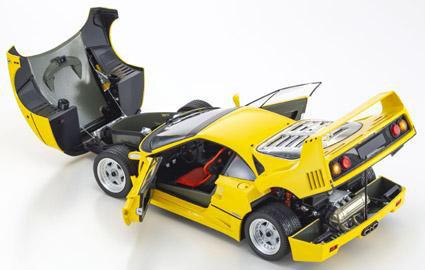 京商 【再生産】1/18 フェラーリ F40 (イエロー)【KS08416Y】ミニカー 返品種別B