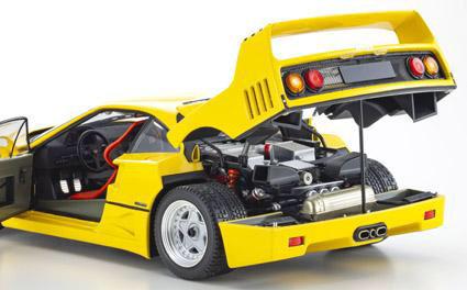 京商 【再生産】1/18 フェラーリ F40 (イエロー)【KS08416Y】ミニカー 返品種別B
