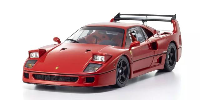 京商 【再生産】1/18 フェラーリ F40 ライトウェイト LMウイング(レッド)【KS08416RLM】ミニカー 返品種別B