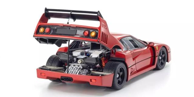 京商 【再生産】1/18 フェラーリ F40 ライトウェイト LMウイング(レッド)【KS08416RLM】ミニカー 返品種別B