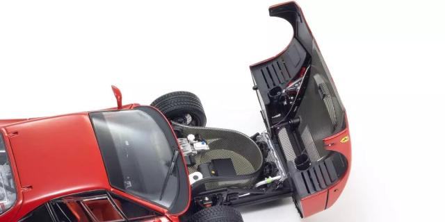 京商 【再生産】1/18 フェラーリ F40 ライトウェイト LMウイング(レッド)【KS08416RLM】ミニカー 返品種別B