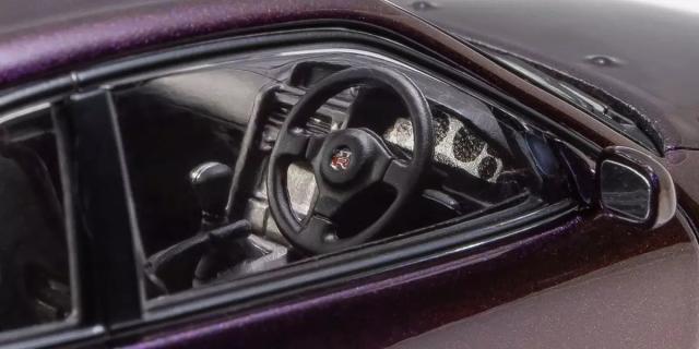 京商 1/43 日産 スカイラインGT-R/R34 Vスペック (ミッドナイトパープルIII)【KS03936P】ミニカー 返品種別B