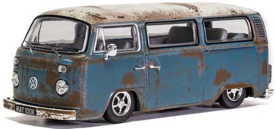 CORGI 【再生産】1/43 VW タイプ 2 キャンパー ’Bay-Rat’【CGVA14601】ミニカー 返品種別B