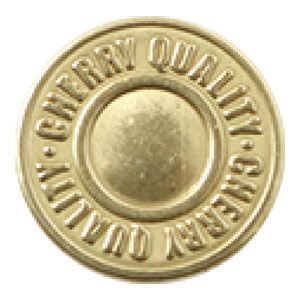 CHERRYLABEL SMS15-1TYL-100 サンメタルスナップ 両面メタル風 15mm イエローゴールド[SMS151TYL100] 返品種別B_3