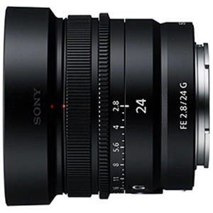 ソニー SEL24F28G FE 24mm F2.8 G※FEマウント用レンズ（フルサイズミラーレス対応）[SEL24F28G] 返品種別A