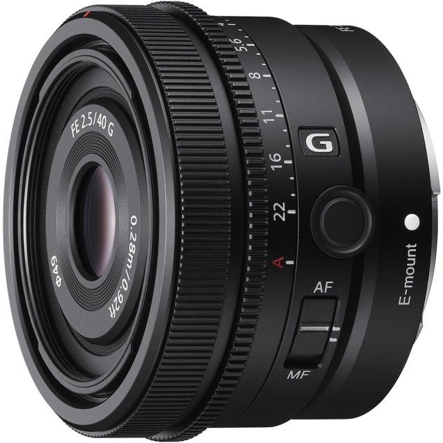 ソニー SEL40F25G FE 40mm F2.5 G※Eマウント用レンズ（フルサイズミラーレス対応）[SEL40F25G] 返品種別A