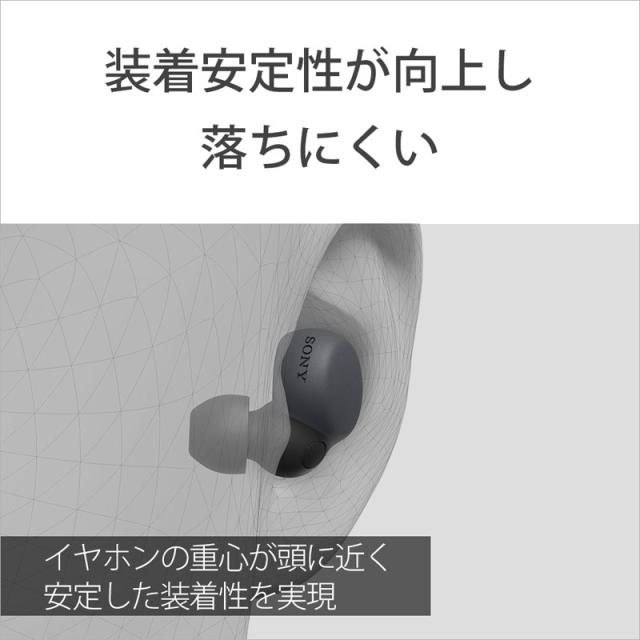ソニー ノイズキャンセリング機能搭載完全ワイヤレス Bluetoothイヤホン（ブラック） WF-LS900NB返品種別A_9