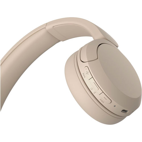 SONY ワイヤレスヘッドホン ベージュ ソニー WH-CH520-CZ Bluetooth対応ダイナミック密閉型ヘッドホン