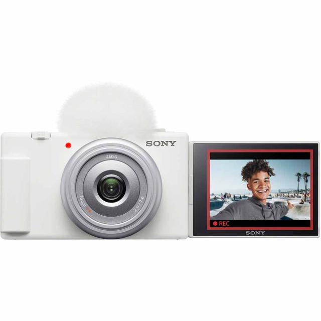ソニー ZV-1F-WC デジタルカメラ「VLOGCAM ZV-1F」（ホワイト）[ZV1FWC 