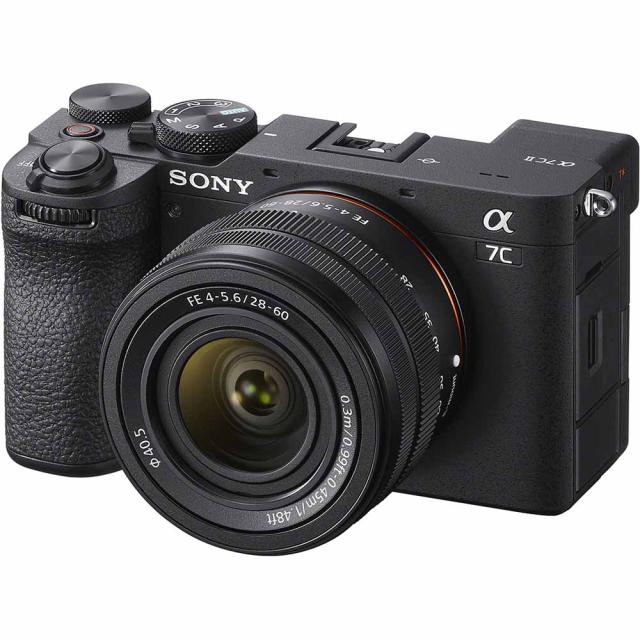 ソニー ILCE-7CM2L-B フルサイズミラーレス一眼カメラ「α7C II」ズームレンズキット（ブラック）SONY[ILCE7CM2LB] 返品種別A
