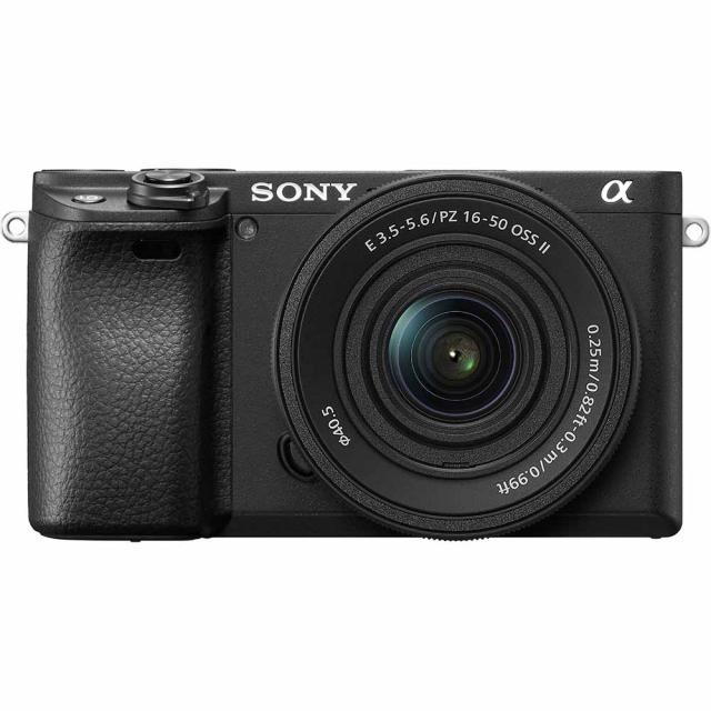 ソニー ILCE-6400K-B ミラーレス一眼カメラ「α6400」パワーズームレンズキット（ブラック）SONY[ILCE6400KB] 返品種別A