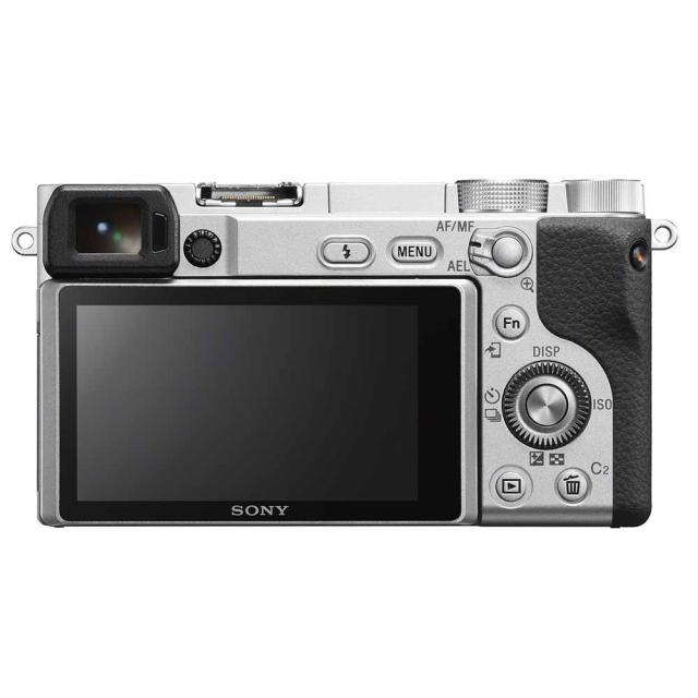 ソニー ILCE-6400K-S ミラーレス一眼カメラ「α6400」パワーズームレンズキット（シルバー）SONY[ILCE6400KS] 返品種別A_2