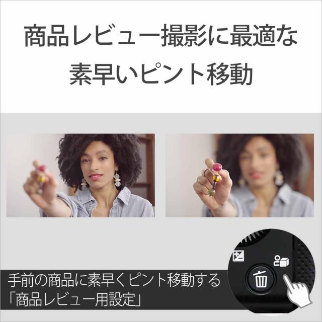 ソニー ZV-E10K-W デジタルカメラ「VLOGCAM ZV-E10」パワーズームレンズキット（ホワイト）SONY[ZVE10KW] 返品種別A_10