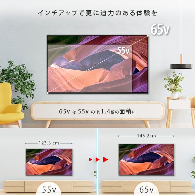 ソニー KJ-55X83L 55V型 液晶テレビ［BS・CS 4Kチューナー内蔵］SONY　BRAVIA（ブラビア）　X83Lシリーズ[KJ55X83L] 返品種別A_7