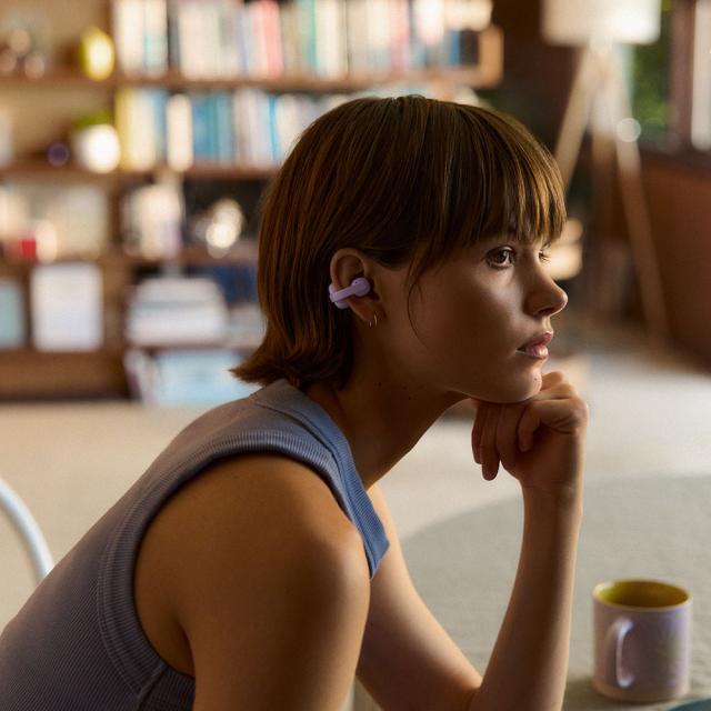 ソニー WF-LC900-VZ イヤーカフ型完全ワイヤレスBluetoothイヤホン（ラベンダー）SONY　LinkBuds Clip[WFLC900VZ] 返品種別A_15