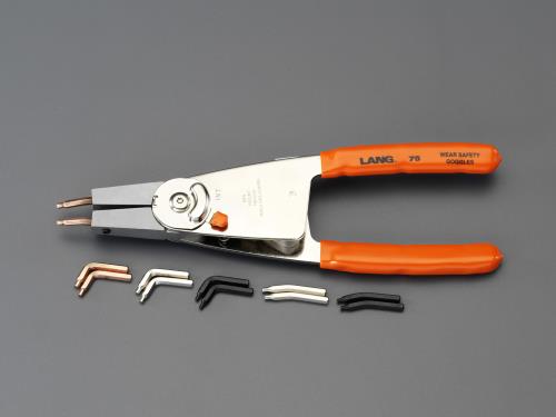 LANG TOOLS EA590HC-3 32-100mm/46-102mm 内外兼用スナップリングプライヤーラングツールズ[EA590HC3] 返品種別B