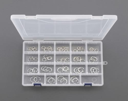 エスコ EA949PA-3 6.4-25mm 穴用スナップリングセット(ステンレス)ESCO[EA949PA3] 返品種別B