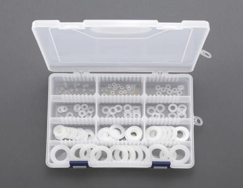 エスコ EA949LX-12 M2-M16 ワッシャーセット(ナイロン製)ESCO[EA949LX12] 返品種別B