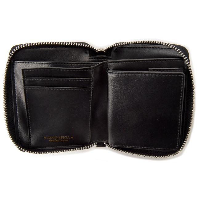 monte SPIGA モンテスピガ ブライドルレザー 長財布 MOSBHSD001BR