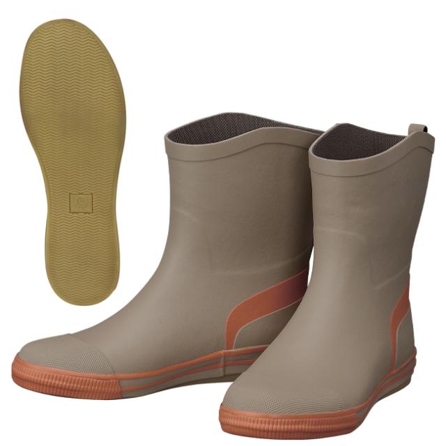 プロックス PX5082LB ショートデッキブーツ Lサイズ26.0〜26.5cm(ブラウン)PROX デッキソール[PX5082LB] 返品種別A