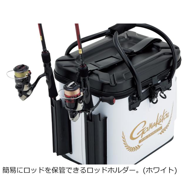 がまかつ タックルバッカン E.V.A 40cm(ブラック) Gamakatsu 磯バッグ