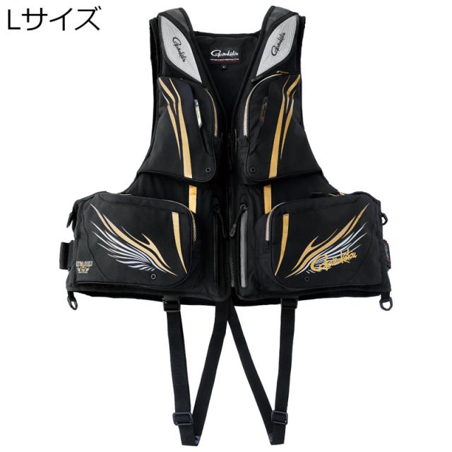 がまかつ アルテマシールドプロフローティングベストLサイズ(ブラック) アルテマシールドプロ フローティングベスト Lサイズ(ブラック)Gamakatsu ライフジャケット[GM2197LBK] 返品種別A