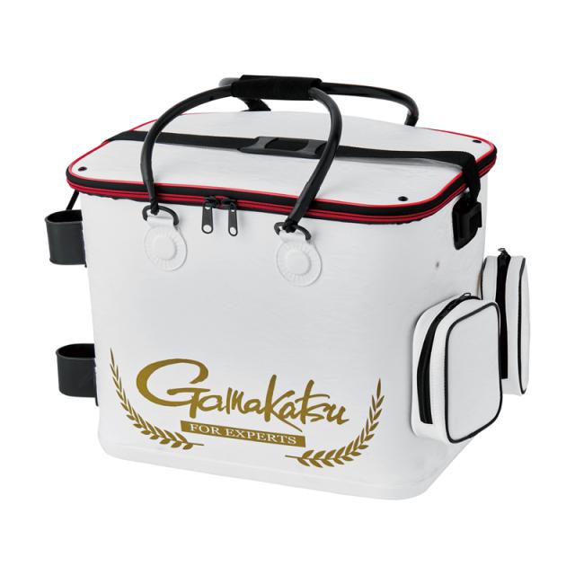 がまかつ トーナメントバッカン 50cmハイタイプ(ホワイト) Gamakatsu 磯バッグ トーナメントバッカン50cmハイタイプ(ホワイト)返品種別A