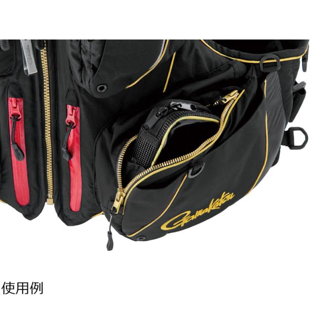 がまかつ アルテマシールドプロフローティングベスト7Lサイズ(ブラック