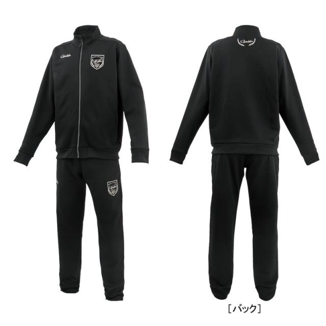 がまかつ ジャージスーツ ワッペン Lサイズ (ブラック×ブラック) ジャージスーツワッペンLサイズ(ブラック×ブラック)返品種別A