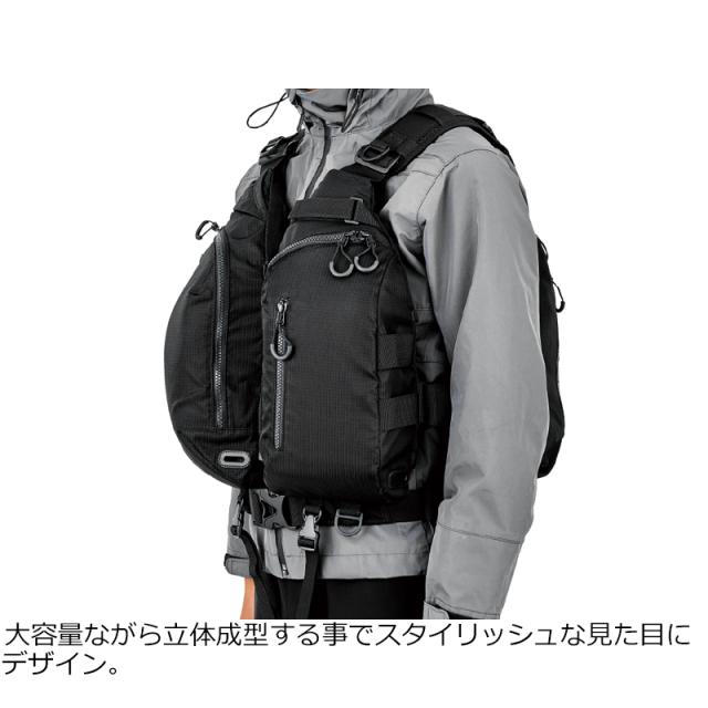 ラグゼ マルチトレックPFD フリーサイズ(ブラック) LUXXE ライフ