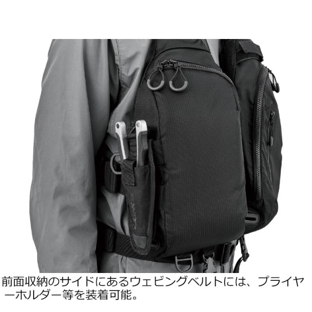 ラグゼ マルチトレックPFD フリーサイズ(ブラック) LUXXE ライフ