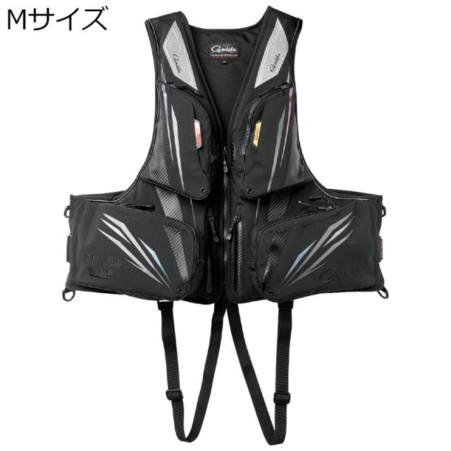 がまかつ アルテマシールドプロフローティングベストMサイズ(ブラック×ブラック) アルテマシールドプロ フローティングベスト Mサイズ(ブラック×ブラック)Gamakatsu ライフジャケット[GM6005MBKBK] 返品種別A