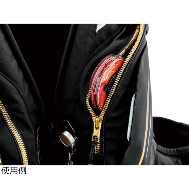 がまかつ アルテマシールドプロフローティングベスト3Lサイズ(ブラック