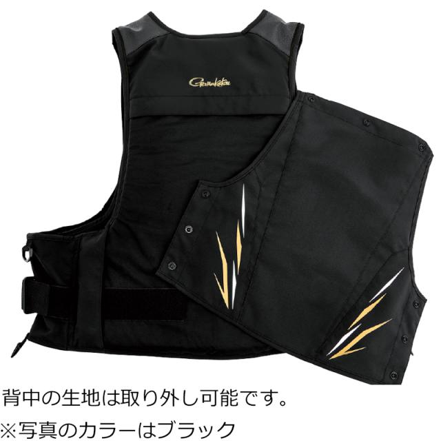 Gamakatsu BLACK WORKS ライフジャケット L Gamakatsu（がまかつ） アクティブフィットレインジャケット LE-4006-1