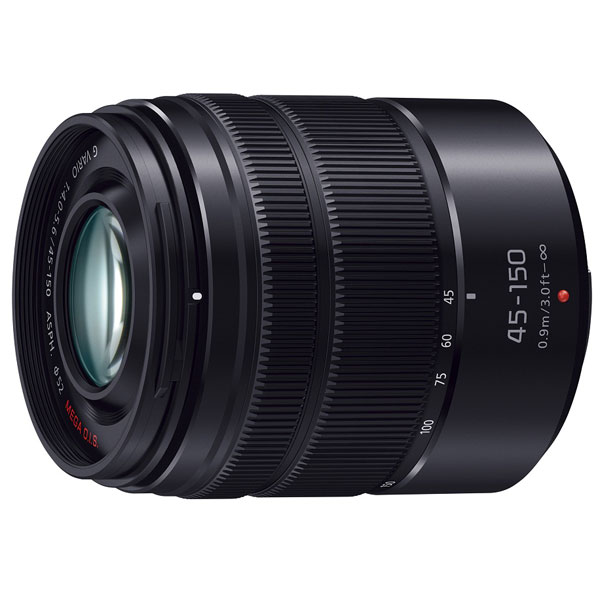 パナソニック LUMIX G VARIO 45 -150mm/F4.0-5.6 ASPH./MEGA O.I.S.（ブラック） ※マイクロフォーサーズ用レンズ H-FS45150-KA返品種別A