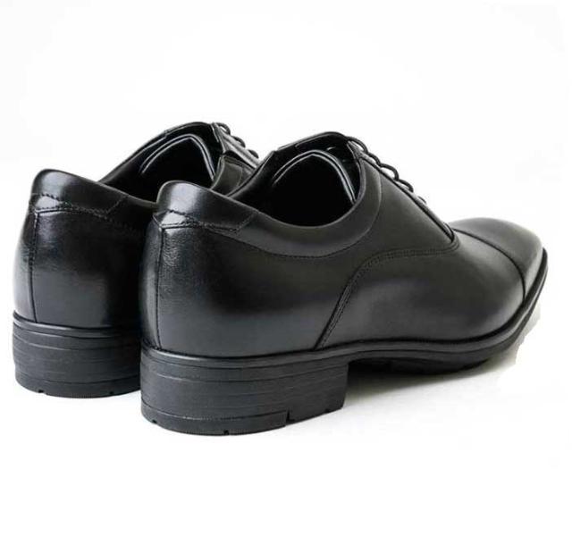 テクシーリュクス ビジネスシューズ（ブラック・26.0cm） texcy luxe（アシックス商事）ストレートチップ TU-8002 008 26.0返品種別A