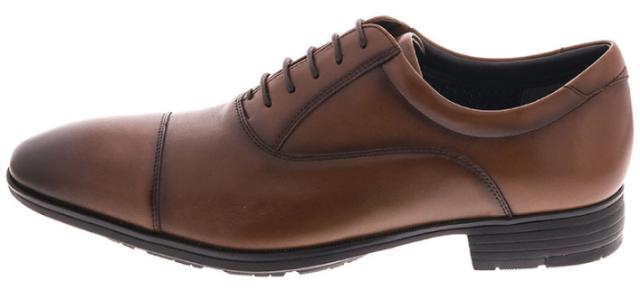 テクシーリュクス ビジネスシューズ(ブラウン・24.0cm) texcy luxe（アシックス商事）ストレートチップ TU-8002 025 24.0返品種別A