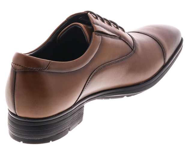 テクシーリュクス ビジネスシューズ(ブラウン・27.5cm) texcy luxe（アシックス商事）ストレートチップ TU-8002 025 27.5返品種別A