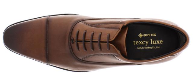 テクシーリュクス ビジネスシューズ(ブラウン・29.0cm) texcy luxe（アシックス商事）ストレートチップ TU-8002 025 29.0返品種別A