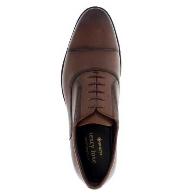 テクシーリュクス ビジネスシューズ(ブラウン・24.5cm) texcy luxe（アシックス商事）ストレートチップ TU8005 025 24.5返品種別A